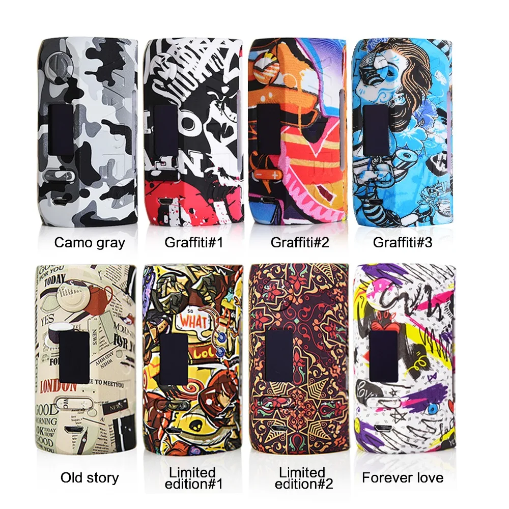 Vapor Storm Storm230 TC Box MOD 200W Unique Graffiti Body with OLED Display Fall-proof & Scratch-proof Design e-cigarette Mod |