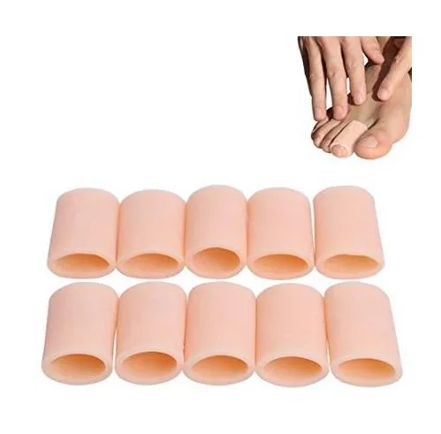 20 pcs Silicone Corn Tube Toe Sleeves Callus Blister-Bunions Sore Corns Hammer toes Gel Toe Separators Protector
20 pcs Silicone Corn Tube Toe Sleeves Callus Blister-Bunions Sore Corns Hammer toes Gel Toe Separators Protector
