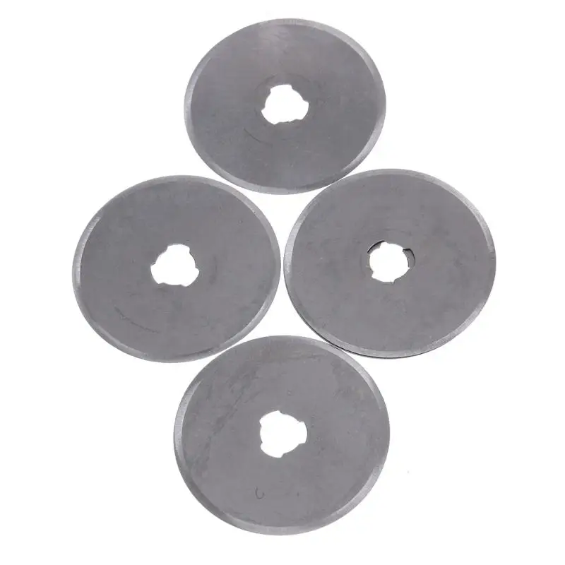 5pcs 45mm Rotary Cutter Blade Patchwork Leather Fabric Paper Cut Blades Steel Circular Rotary Refill Replacement Blades Sewing
5pcs 45mm Rotary Cutter Blade Patchwork Leather Fabric Paper Cut Blades Steel Circular Rotary Refill Replacement Blades Sewing