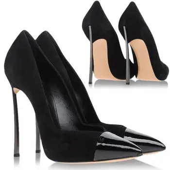 Carole Levy Hot Selling Black Leather High Heel Shoes Sexy Pointed Toe Thin heels Woman Pumps Sexy Night Club Wearing Shoes
Carole Levy Hot Selling Black Leather High Heel Shoes Sexy Pointed Toe Thin heels Woman Pumps Sexy Night Club Wearing Shoes