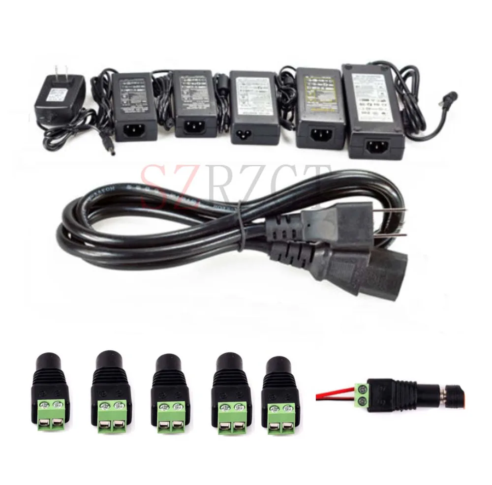 LED Adapter 12V 1A 2A 3A 5A 6A 8A 10A LED Strip Power Supply Low Voltage Transformer Driver Plug For LED Strip&Computer
LED Adapter 12V 1A 2A 3A 5A 6A 8A 10A LED Strip Power Supply Low Voltage Transformer Driver Plug For LED Strip&Computer