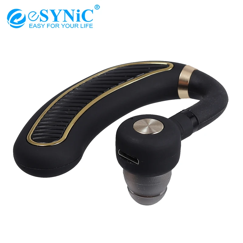 eSYNiC V4.1 EDR Wireless Bluetooth In-ear Earphone CVC 6.0 HD Stereo One-Button Headset Anti-sweat Hands-free Headphone
eSYNiC V4.1 EDR Wireless Bluetooth In-ear Earphone CVC 6.0 HD Stereo One-Button Headset Anti-sweat Hands-free Headphone