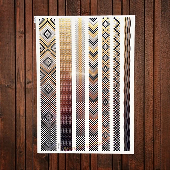 1PC Leopard Panther Skin Fake Flash Metallic Gold Temporary Tattoo Women Large Body Art Arm Sleeve Snake Tattoo Jewelry Stickers
1PC Leopard Panther Skin Fake Flash Metallic Gold Temporary Tattoo Women Large Body Art Arm Sleeve Snake Tattoo Jewelry Stickers