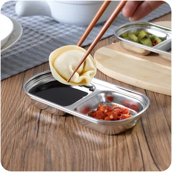 Kitchen Thick Stainless Steel Storage Organizer Trays Plate Saucer Snacks Seeds Flat Food-Snack seasoning Box Dish Tableware
Kitchen Thick Stainless Steel Storage Organizer Trays Plate Saucer Snacks Seeds Flat Food-Snack seasoning Box Dish Tableware