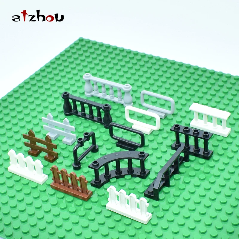 30pcs/lot House Basics railing Bricks fence barrier Set Assemble Particle DIY accessory Toys building block bricks kid gift
30pcs/lot House Basics railing Bricks fence barrier Set Assemble Particle DIY accessory Toys building block bricks kid gift