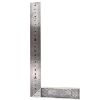 90Degree L Shape Right Angle Ruler Try Square Construction Carpenter Ruler 250-600mm Aluminum Alloy Measuring Tool Ruler 2020HOT
90Degree L Shape Right Angle Ruler Try Square Construction Carpenter Ruler 250-600mm Aluminum Alloy Measuring Tool Ruler 2020HOT