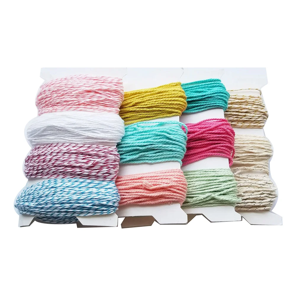 Colourful 1mm-2mm Cotton twine cords macrame rope string thread packing decoration DIY
Colourful 1mm-2mm Cotton twine cords macrame rope string thread packing decoration DIY