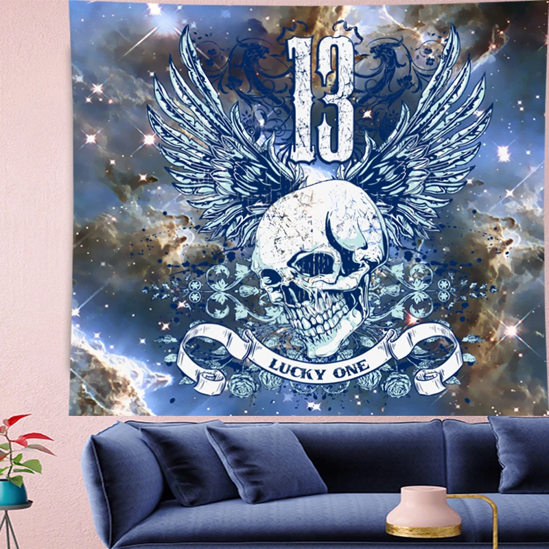 Punk style 3D skull Hip hop Painting Pattern psychedelic tapestry wall hanging hippie Home Decor Wall Tapestries wall cloth
Punk style 3D skull Hip hop Painting Pattern psychedelic tapestry wall hanging hippie Home Decor Wall Tapestries wall cloth