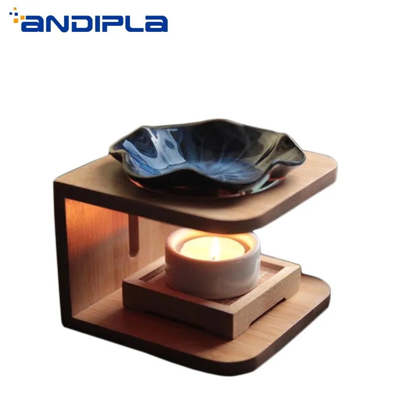 Natural Wood Shelf Ceramic Incense Burner Romantic Fragrance Lamps Candles Heater Essential Oils Diffuser Yoga SPA Aroma Burners
Natural Wood Shelf Ceramic Incense Burner Romantic Fragrance Lamps Candles Heater Essential Oils Diffuser Yoga SPA Aroma Burners
