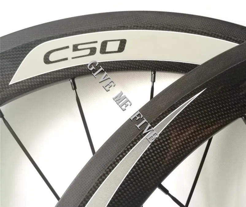 DT 240S прямые тяги + столб 1420 карбоновые колеса со спицами 700C C50 50 мм 23 велосипедная
