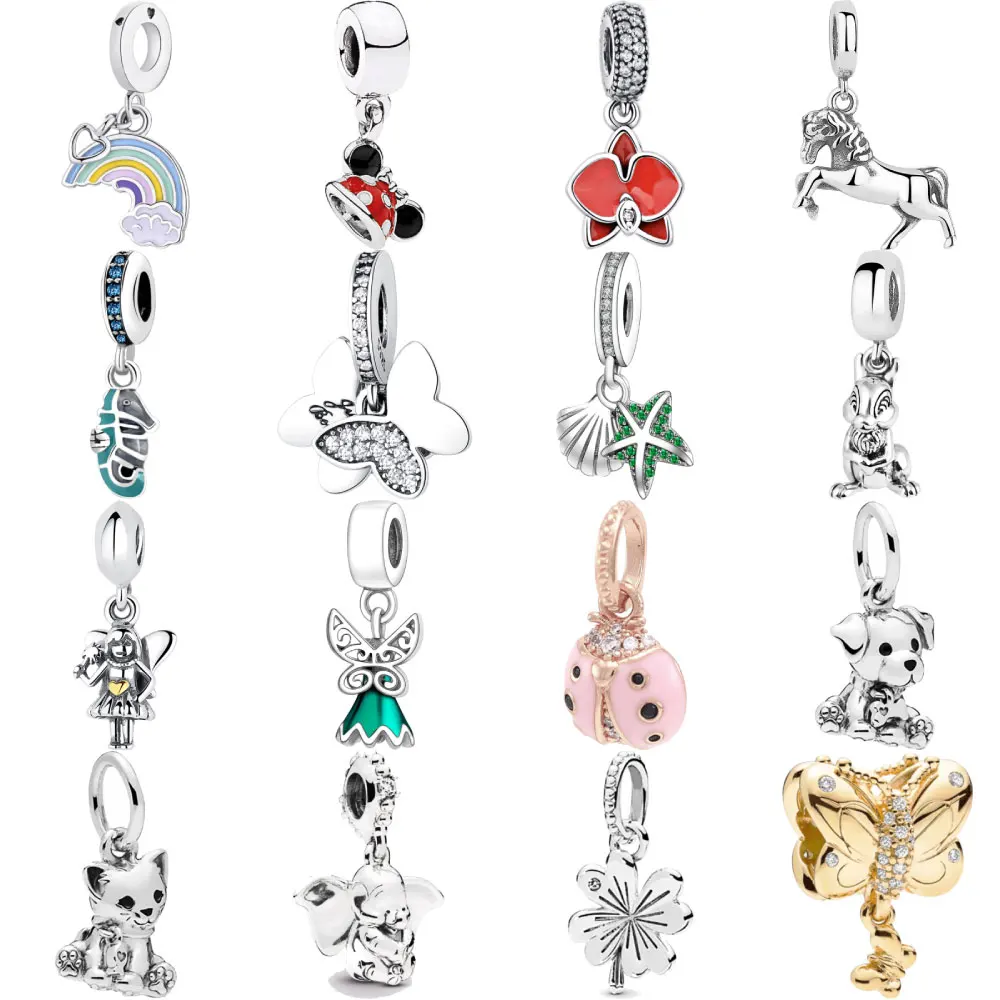 Фото Designer 925 Sterling Silver Bracelet Floating Charms Beads Fit Original Bracelets for Women Necklace Womens Jewelry | Украшения и