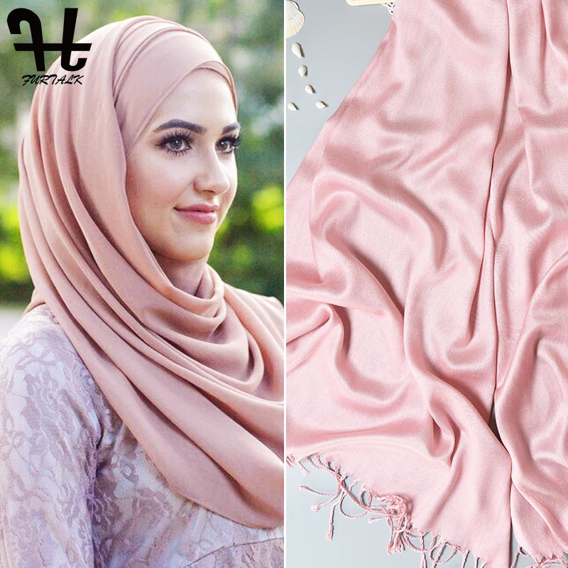 Furtalk Cotton Scarf for Women Luxury Brand Muslim Hijab Scarf Spring Summer Long Solid Thin Shawls and Wraps Pashmina 65X170cm
Furtalk Cotton Scarf for Women Luxury Brand Muslim Hijab Scarf Spring Summer Long Solid Thin Shawls and Wraps Pashmina 65X170cm