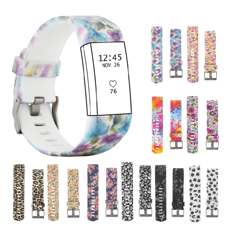 Colorful Watchband Fashion Sports Silicone watchband Bracelet Strap Band wristband For Fitbit Charge 2 Pattern Wrist Strap
Colorful Watchband Fashion Sports Silicone watchband Bracelet Strap Band wristband For Fitbit Charge 2 Pattern Wrist Strap