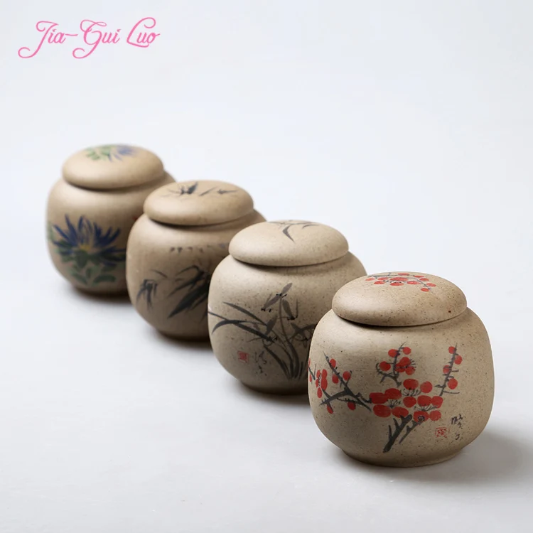 Jia-gui luo tea box Chinese stone pottery dried fruit coffee beans simple and elegant style is not
Jia-gui luo tea box Chinese stone pottery dried fruit coffee beans simple and elegant style is not