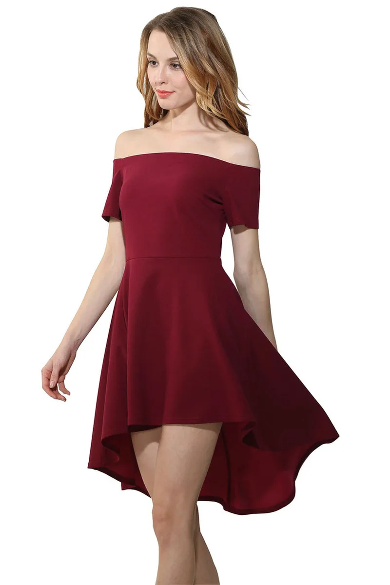 Elegant Dovetail Short Dress 2019 Women Vogue Solid Color Irregular Sleeves Strapless Sexy Slim Party Vestido Off Shoulder Dress
Elegant Dovetail Short Dress 2019 Women Vogue Solid Color Irregular Sleeves Strapless Sexy Slim Party Vestido Off Shoulder Dress