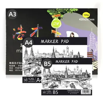 A3/A4/B5 Drawing Paper Pad Notebook Sketch Book for Marker Art Paiting Diary Student Gifts 30 Sheets Drawing Notebook
A3/A4/B5 Drawing Paper Pad Notebook Sketch Book for Marker Art Paiting Diary Student Gifts 30 Sheets Drawing Notebook