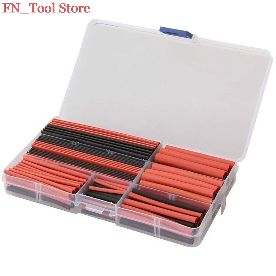 150pcs Heat Shrink Tubing Tube Sleeving Wrap Wire Cable 2:1 Polyolefin Kit in Box
150pcs Heat Shrink Tubing Tube Sleeving Wrap Wire Cable 2:1 Polyolefin Kit in Box