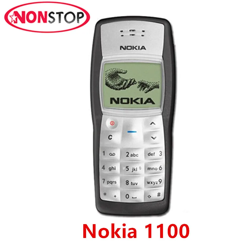 1100 Original NOKIA 1100 Unlocked Mobile phone GSM 2G Refurbished Nokia Cell phone Free Shipping
1100 Original NOKIA 1100 Unlocked Mobile phone GSM 2G Refurbished Nokia Cell phone Free Shipping