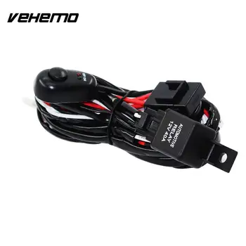 Vehemo Connecting 2 LED Auto Wiring Harness Kit Car Tuning Line Set Professional Headlight Wiring LED Work Driving Light
Vehemo Connecting 2 LED Auto Wiring Harness Kit Car Tuning Line Set Professional Headlight Wiring LED Work Driving Light