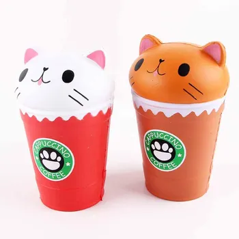 Squish Antistress Kawaii Squishies Slow Rising Jumbo Scented Cappuccino Coffee Cup Cat Funny Toys For Children Boys and Girls
Squish Antistress Kawaii Squishies Slow Rising Jumbo Scented Cappuccino Coffee Cup Cat Funny Toys For Children Boys and Girls