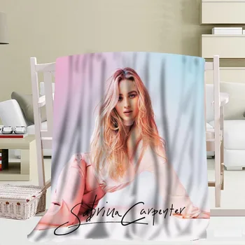 Sabrina Carpenter Blanket Travel Sofa Coral fleece fabric Blankets Soft Custom Flannel Blanket for sofa/Bed/Car Portable Blanket
Sabrina Carpenter Blanket Travel Sofa Coral fleece fabric Blankets Soft Custom Flannel Blanket for sofa/Bed/Car Portable Blanket
