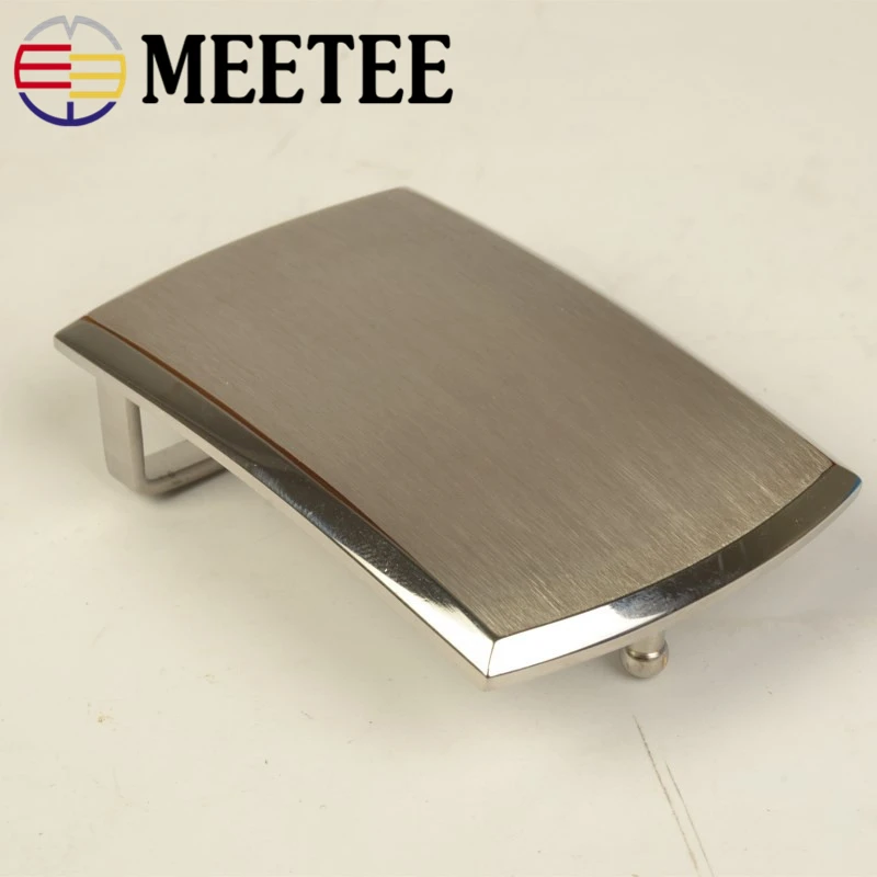 Meetee 40mm Wide Stainless Steel Belt Buckle for Men Brushed Surface Belt Head Men's Cowboy Buckle Fit 38-39 Mm Belt Accessories
Meetee 40mm Wide Stainless Steel Belt Buckle for Men Brushed Surface Belt Head Men's Cowboy Buckle Fit 38-39 Mm Belt Accessories