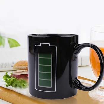 2017 New Magic Color Changing Mug Heat Sensitive Cups Battery Handgrip Ceramic Magical Temperature Changing Coffee Mugs Gifts
2017 New Magic Color Changing Mug Heat Sensitive Cups Battery Handgrip Ceramic Magical Temperature Changing Coffee Mugs Gifts