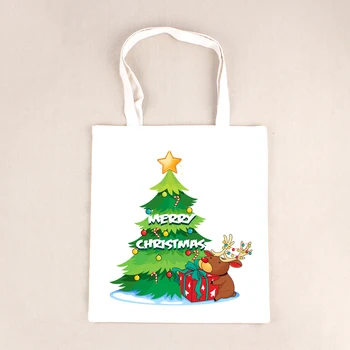2 Styles Christmas Tree Women's Zipper Canvas Shoulder Handbag Canvas Shoulder Bag Large Capacity Bag Christmas gift BB262
2 Styles Christmas Tree Women's Zipper Canvas Shoulder Handbag Canvas Shoulder Bag Large Capacity Bag Christmas gift BB262