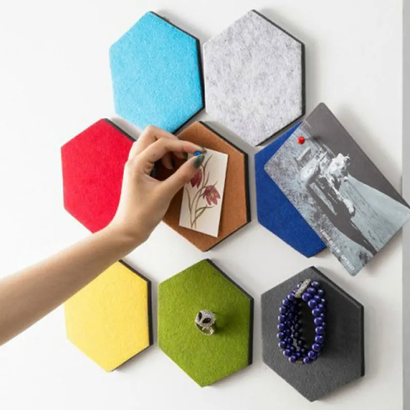 2Pcs Felt Geometry Hexagon Self-Adhesive Wall Sticker Multifunction Household DIY Wall Decoration Key Hook Organizer Mural
2Pcs Felt Geometry Hexagon Self-Adhesive Wall Sticker Multifunction Household DIY Wall Decoration Key Hook Organizer Mural