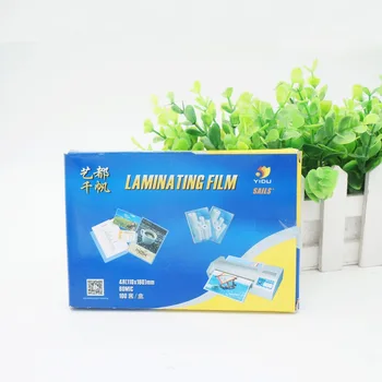 On both sides of a clear heat laminating film, 315*220mm 125Mic, 100 pcs, photo files layering, office and family.
On both sides of a clear heat laminating film, 315*220mm 125Mic, 100 pcs, photo files layering, office and family.