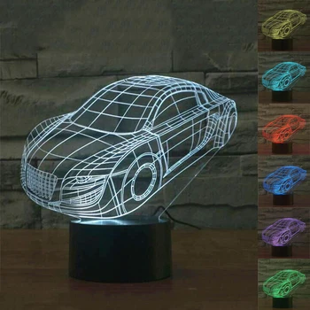 USB Colorful Car 3D Table Lamp Luminaria LED Night Lights Remote Control Decorative Lighting Atmosphere Lamp Great Gift
USB Colorful Car 3D Table Lamp Luminaria LED Night Lights Remote Control Decorative Lighting Atmosphere Lamp Great Gift