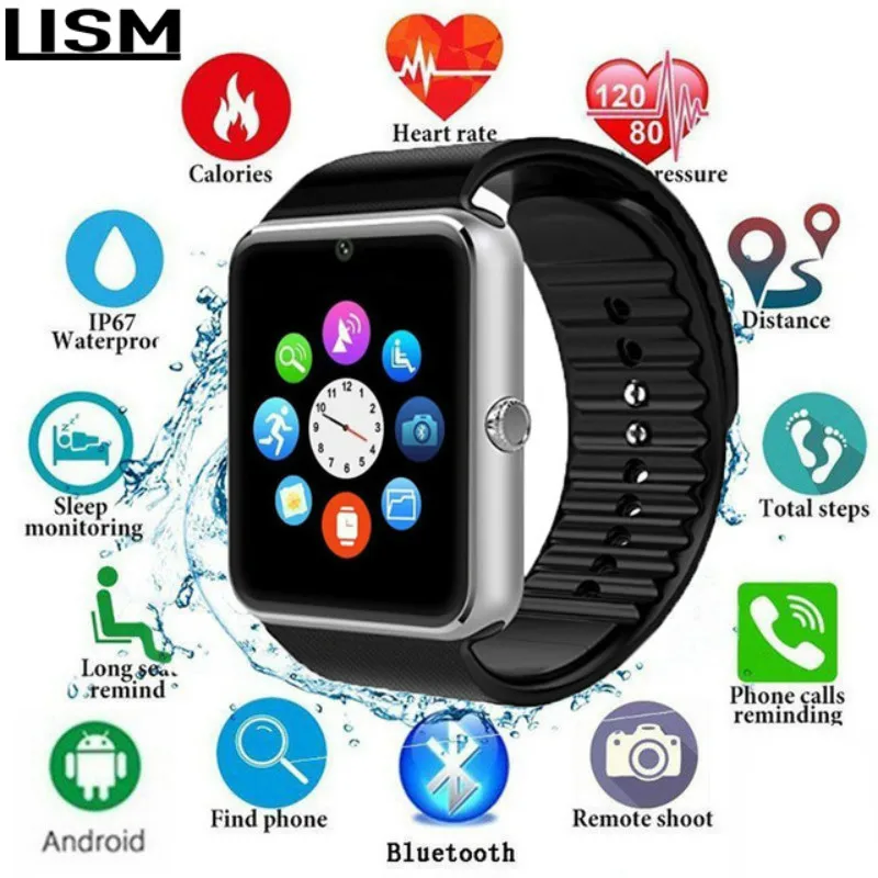 Fashion GT08 Smartwatch Men Women For Huawei Xiaomi Smart Watch For Iphone Relogio Phone Call Big Battery SD Card Touch Screen
Fashion GT08 Smartwatch Men Women For Huawei Xiaomi Smart Watch For Iphone Relogio Phone Call Big Battery SD Card Touch Screen