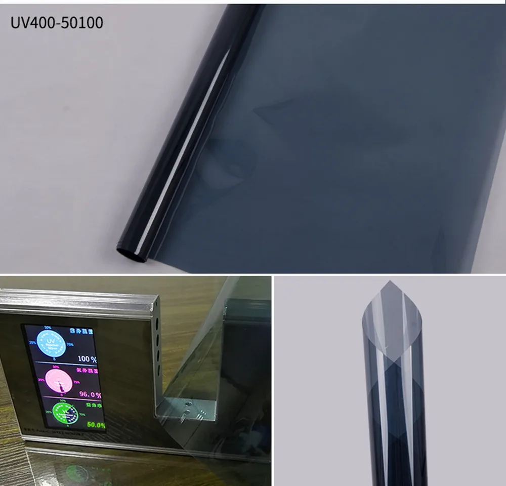 Auto Car 100%UV Proof Nano Ceramic Film 50%VLT Solar Tint Home Car Vinyl Self Adhesive Decor/Waterproof Vinyl Foils 1.52x5m
Auto Car 100%UV Proof Nano Ceramic Film 50%VLT Solar Tint Home Car Vinyl Self Adhesive Decor/Waterproof Vinyl Foils 1.52x5m