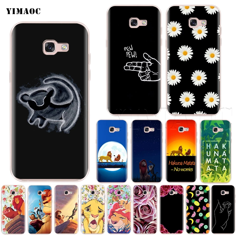 YIMAOC Hakuna Matata Lion King Silicone Case for Samsung Galaxy S7 S8 S9 Edge Plus J3 J5 J7 A5 A6 A8 Note 8 9
YIMAOC Hakuna Matata Lion King Silicone Case for Samsung Galaxy S7 S8 S9 Edge Plus J3 J5 J7 A5 A6 A8 Note 8 9