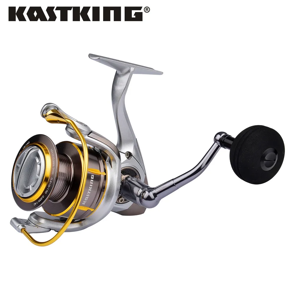 KastKing Kodiak Saltwater Full Metal Body 18KG Max Drag Power Carbon Fiber Drag System 11 Ball Bearings Spinning Fishing Reel
KastKing Kodiak Saltwater Full Metal Body 18KG Max Drag Power Carbon Fiber Drag System 11 Ball Bearings Spinning Fishing Reel