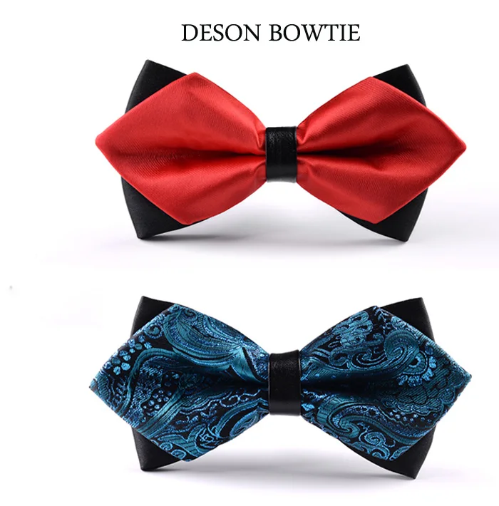 

New 2018 Fashion Jacquard Bow Ties For Male Paisley Stripe Classical Bowties Business Suite Wedding Tie Men's Gravatas Tuxedo