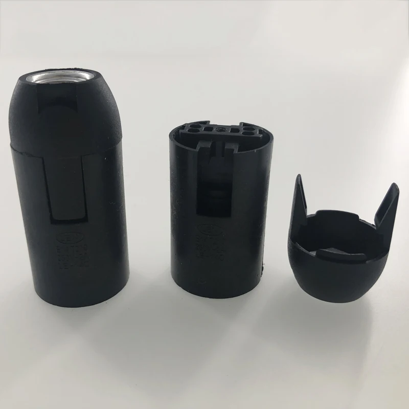 1PCS Black Color Small Screw E14 Plastic Socket Light Bulb Lamp Light Holder High Quality
1PCS Black Color Small Screw E14 Plastic Socket Light Bulb Lamp Light Holder High Quality
