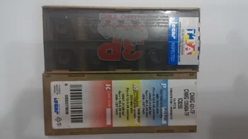 ISCAR 10 PCS CARBIDE INSERT CNMG120404-TF IC8250