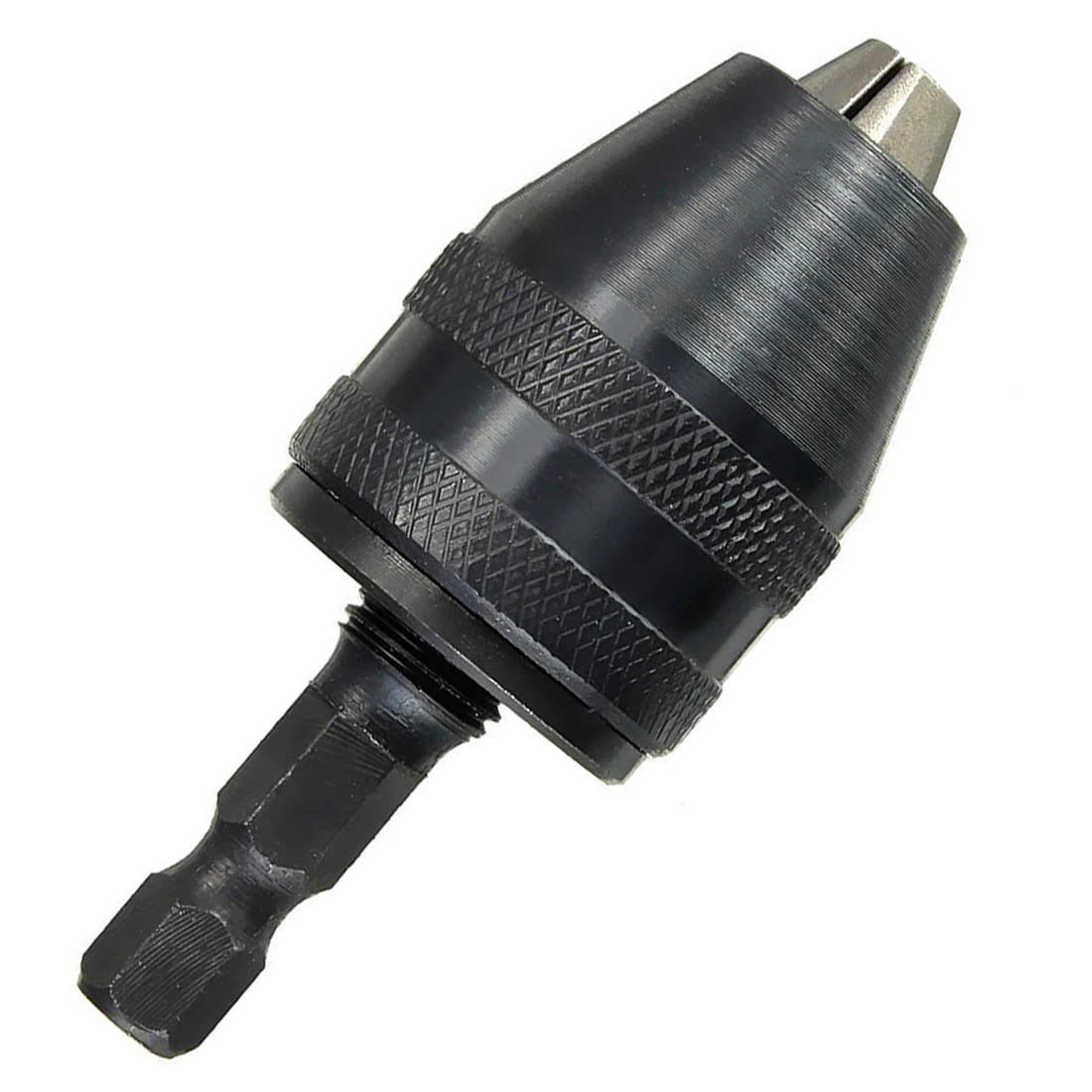 BMBY Hot 0.3-3.6mm Keyless Drill Chuck Screwdriver Impact Driver Adaptor 1/4" Shank Drill Black
BMBY Hot 0.3-3.6mm Keyless Drill Chuck Screwdriver Impact Driver Adaptor 1/4" Shank Drill Black