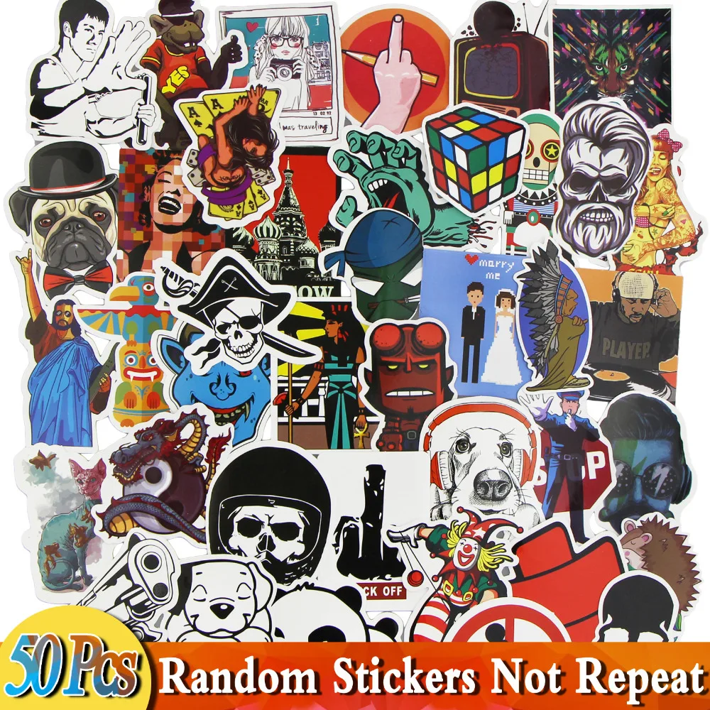 50 Pcs/Lot Random Pick Graffiti Colorful Stickers for Laptop Skateboard Suitcase Bike Helmet Waterproof JDM Sticker Kids DIY Toy
50 Pcs/Lot Random Pick Graffiti Colorful Stickers for Laptop Skateboard Suitcase Bike Helmet Waterproof JDM Sticker Kids DIY Toy