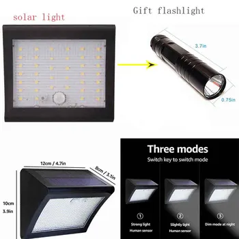 luz Solar charging wall lamp 38LED human body induction wall lamp outdoor waterproof garden garden lamp lighting street lamp
luz Solar charging wall lamp 38LED human body induction wall lamp outdoor waterproof garden garden lamp lighting street lamp