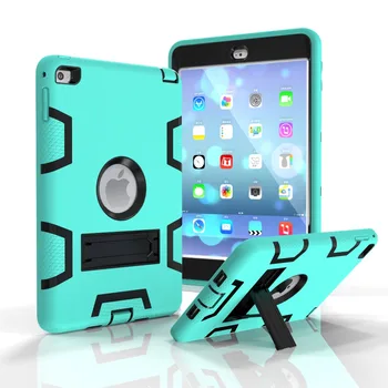 Tablet Cover Case For Apple iPad Mini 4 Mini4 Silicon+PC+TPU 3 in 1 Shockproof Heavy Duty Rubber With Hard Stand Skin Case Cover
Tablet Cover Case For Apple iPad Mini 4 Mini4 Silicon+PC+TPU 3 in 1 Shockproof Heavy Duty Rubber With Hard Stand Skin Case Cover
