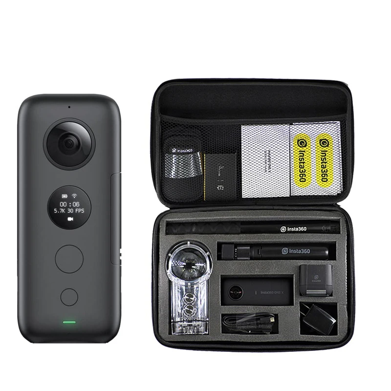 Insta360 One X Portable Bag Storage Case for Insta 360 Selfie Stick Battery Charger Cables Diving Case Bullet Time Accessories
Insta360 One X Portable Bag Storage Case for Insta 360 Selfie Stick Battery Charger Cables Diving Case Bullet Time Accessories