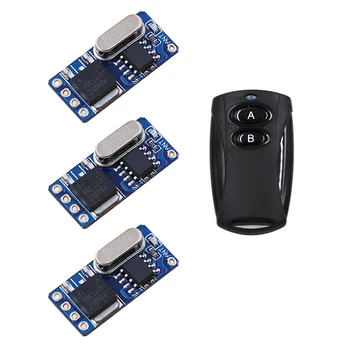Best Price New Small Relay Remote Control System 3.7V 4.5V 5V 6V 7.4V 9V 12V Miniature Receiver Normally Open Closed 315MHZ
Best Price New Small Relay Remote Control System 3.7V 4.5V 5V 6V 7.4V 9V 12V Miniature Receiver Normally Open Closed 315MHZ