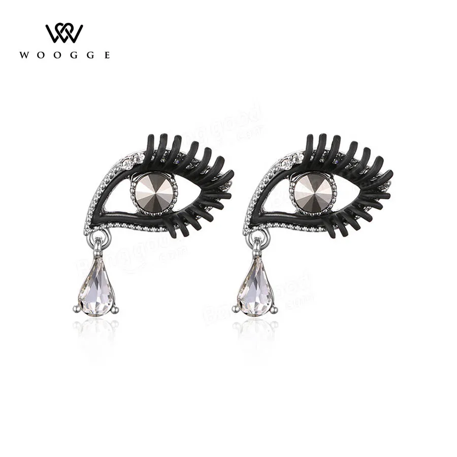 2018 Fashion Jewelry New Design Cute Eyes Rhinestone Crystal Earring Bijoux Femme Boucle d'oreille Trendy Stud Earring For Women
2018 Fashion Jewelry New Design Cute Eyes Rhinestone Crystal Earring Bijoux Femme Boucle d'oreille Trendy Stud Earring For Women