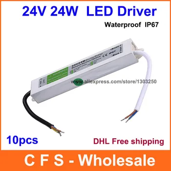 10pcs DC Led Driver 24V 24W Waterproof Electronic LED CCTV Driver Transformer, 24V 1A Power Supply DHL Free Shipping
10pcs DC Led Driver 24V 24W Waterproof Electronic LED CCTV Driver Transformer, 24V 1A Power Supply DHL Free Shipping