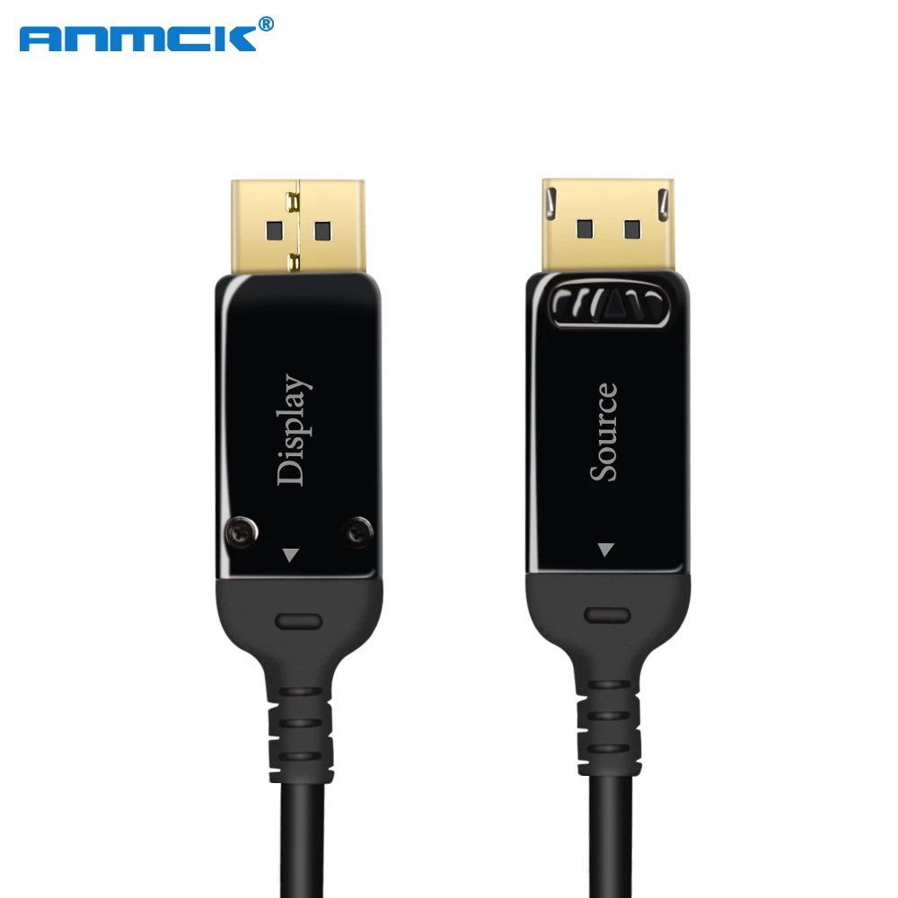 Anmck 8K@30Hz Displayport DP To DP 1.4 Optical Fiber Cables 3M 5M 20M 30M 50M 60M 4K@144Hz Male To Male For HD TV Projector
Anmck 8K@30Hz Displayport DP To DP 1.4 Optical Fiber Cables 3M 5M 20M 30M 50M 60M 4K@144Hz Male To Male For HD TV Projector