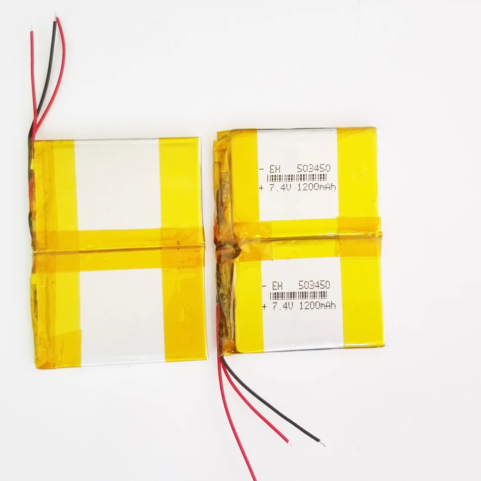 1pcs 7.4V 1200mAh Lithium Polymer LiPo li ion Rechargeable Battery For Mp3 MP4 MP5 GPS PSP bluetooth DVD PAD PDA NOTEBOOK LAPTOP
1pcs 7.4V 1200mAh Lithium Polymer LiPo li ion Rechargeable Battery For Mp3 MP4 MP5 GPS PSP bluetooth DVD PAD PDA NOTEBOOK LAPTOP