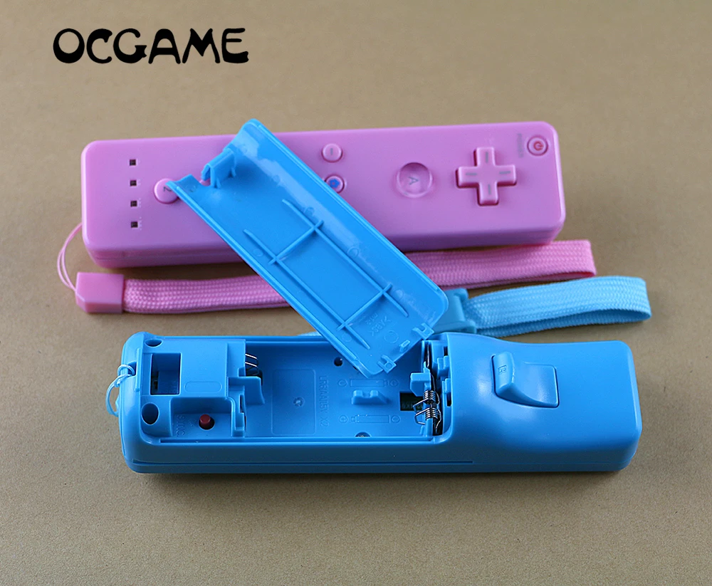 OCGAME high quality 7 colors wireless controller Remote Controller with Strap for WII
OCGAME high quality 7 colors wireless controller Remote Controller with Strap for WII