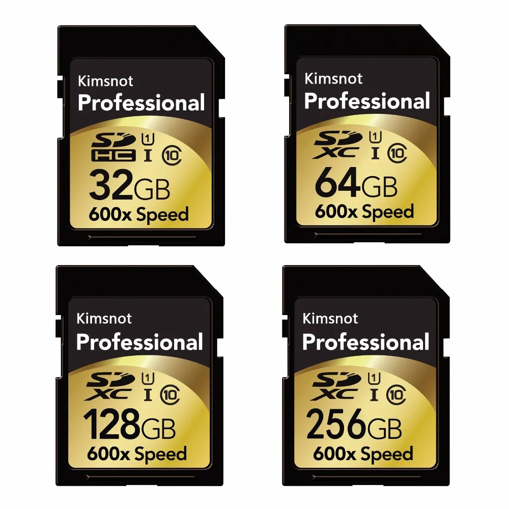 Kimsnot Professional 600x Memory Card 16GB 32GB 64GB 128GB 256GB SD Card SDHC SDXC Card C10 High Speed 90Mb/s UHS-1 DSLR Camera
Kimsnot Professional 600x Memory Card 16GB 32GB 64GB 128GB 256GB SD Card SDHC SDXC Card C10 High Speed 90Mb/s UHS-1 DSLR Camera